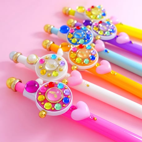 変身ステッキボールペン［も〜っと叶うピカピリカ］