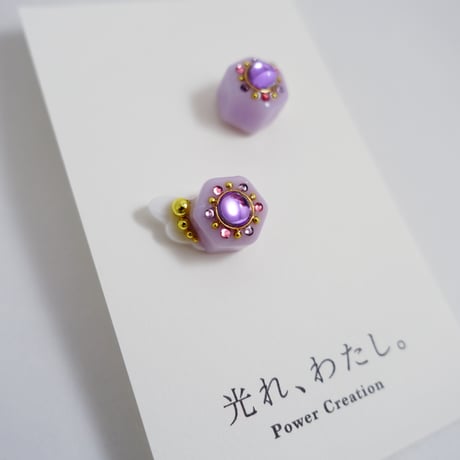 ちびちびチョコンパクトピアス