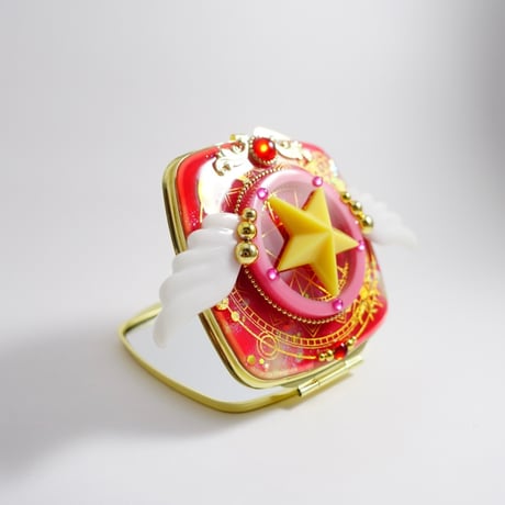 デザイン変身コンパクトミラー［花に変わるmagical to me］