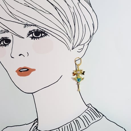 ひみつのジュエリートイピアス［小さな勇気のトゥインクル］