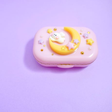 変身コンタクトケース［夢見るうさぎ心］