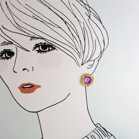 ひみつのジュエリートイピアス［ロシアンクッキーコンパクト］