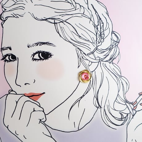 ひみつのジュエリートイピアス［ロシアンクッキーコンパクト］