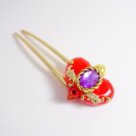 変身U字かんざし［愛と伝説のロイヤルハート］