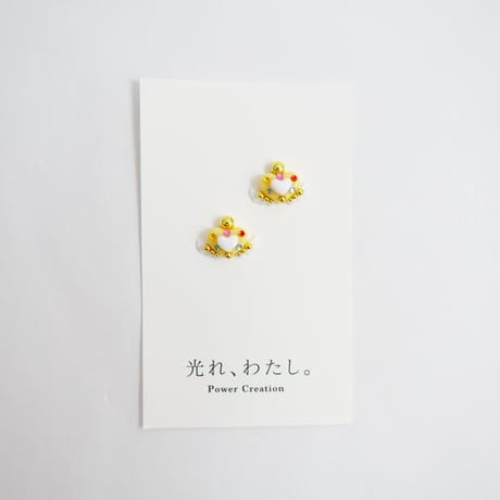 ちびちびチョコンパクトピアス［プラネットソルジャー］