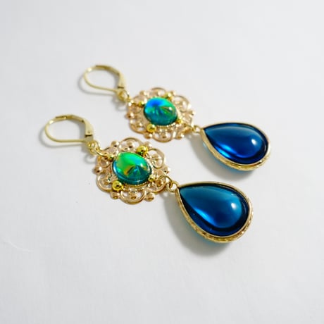ひみつのジュエリートイピアス［悲しみにまけない雫オーヴ］
