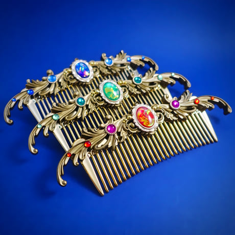 変身ヘアコーム［染まる金色のスナイパー］