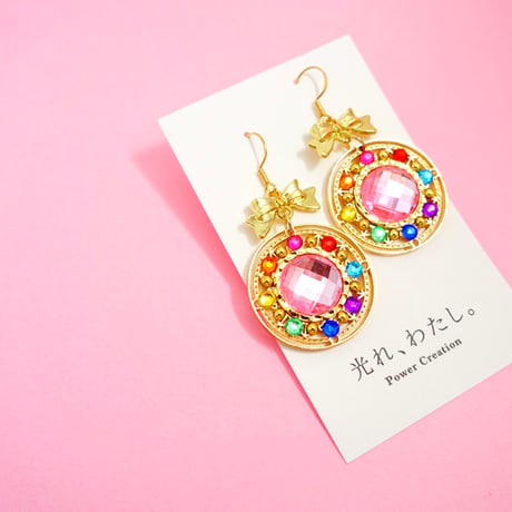 マジカルピアス・イヤリング［まわるくるくるメロディー］