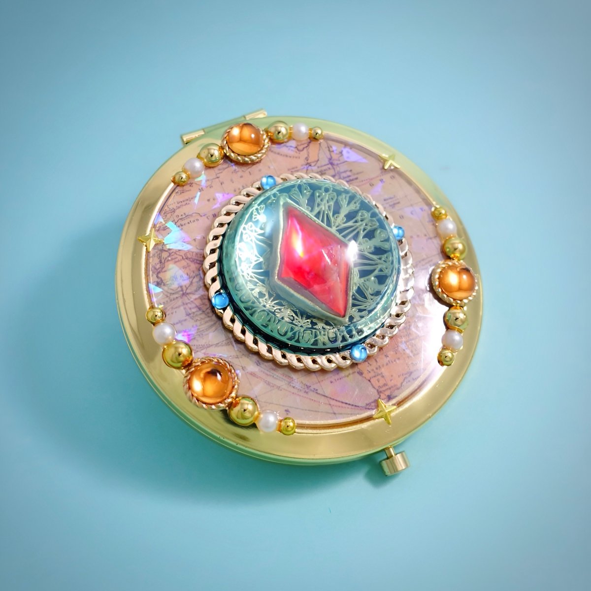 デザイン変身コンパクトミラー［夢へ向く冒険の羅針盤］ | Power Creation