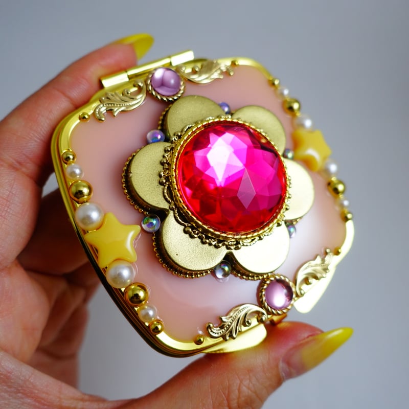 デザイン変身コンパクトミラー［願いを込める幸せバラLaLa］ | Power