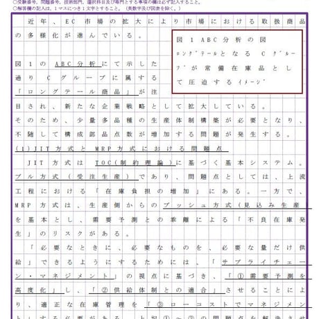 技術士第二次試験　筆記試験合格答案実例集（経営工学部門：2019（令和元）年度）