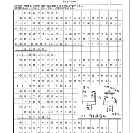 技術士第二次試験　筆記試験合格答案実例集（電気電子部門：2016（平成28）年度）