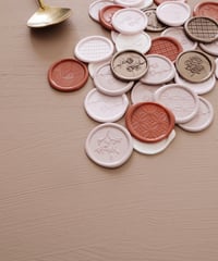 ［Reuse］Wax Seal ‖ シーリングスタンプ｜ワックスシール10枚1セット