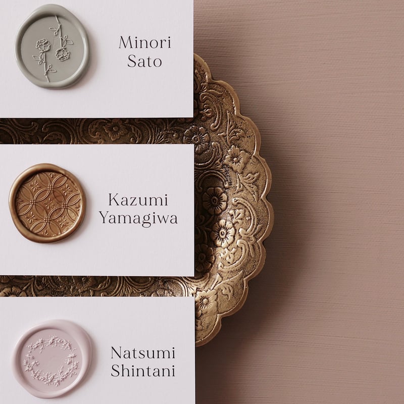 CELINE セリーヌ 温う インビテーション シーリングロゴスタンプ 