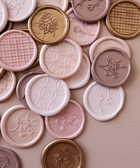 Wax Seal ‖ bonheur｜シーリングスタンプ｜ワックスシール 10枚1セット