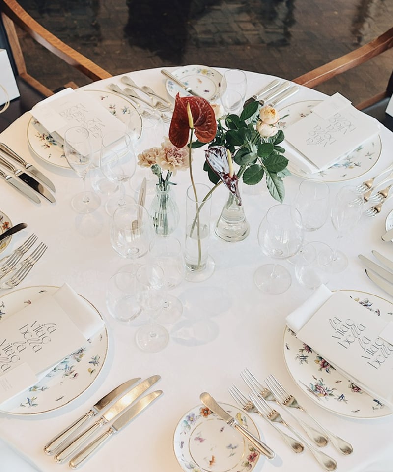 8P ܀ プロフィールブック｜席次表 ‖ Fika｜ウエディングペーパー