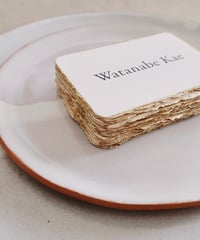 席札｜エスコートカード ‖ moon light｜paper with deckle edge