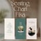 席次表 ܀ リーフレット ‖  Fika｜Wedding seating chart