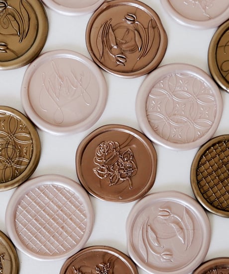 Wax Seal ‖ bonheur｜シーリングスタンプ｜ワックスシール 10枚1セット