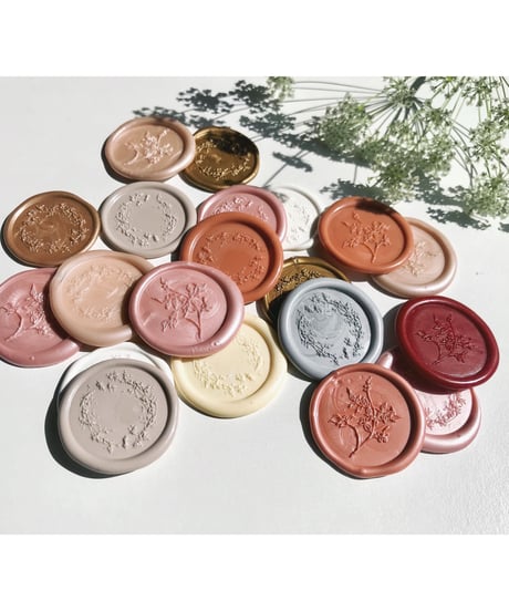 ［Reuse］Wax Seal ‖ シーリングスタンプ｜ワックスシール10枚1セット