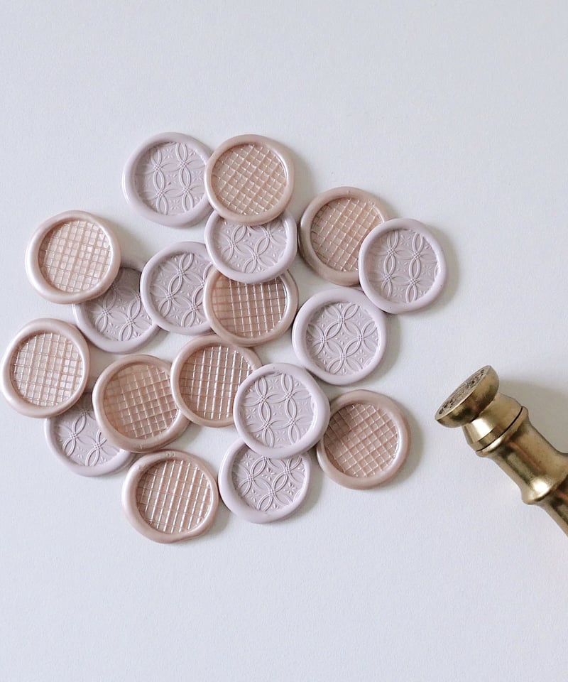 シーリングワックス ୨୧ 封蝋ステッカー クリアバラエティ 10枚 340 ギフトシール 封蝋風 レッド 赤 27×27mm 10片 G020-21 | だいし屋さん