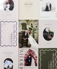 4P ܀ 席次表｜メニュー表 ‖ A5｜ Chic｜Wedding seating chart