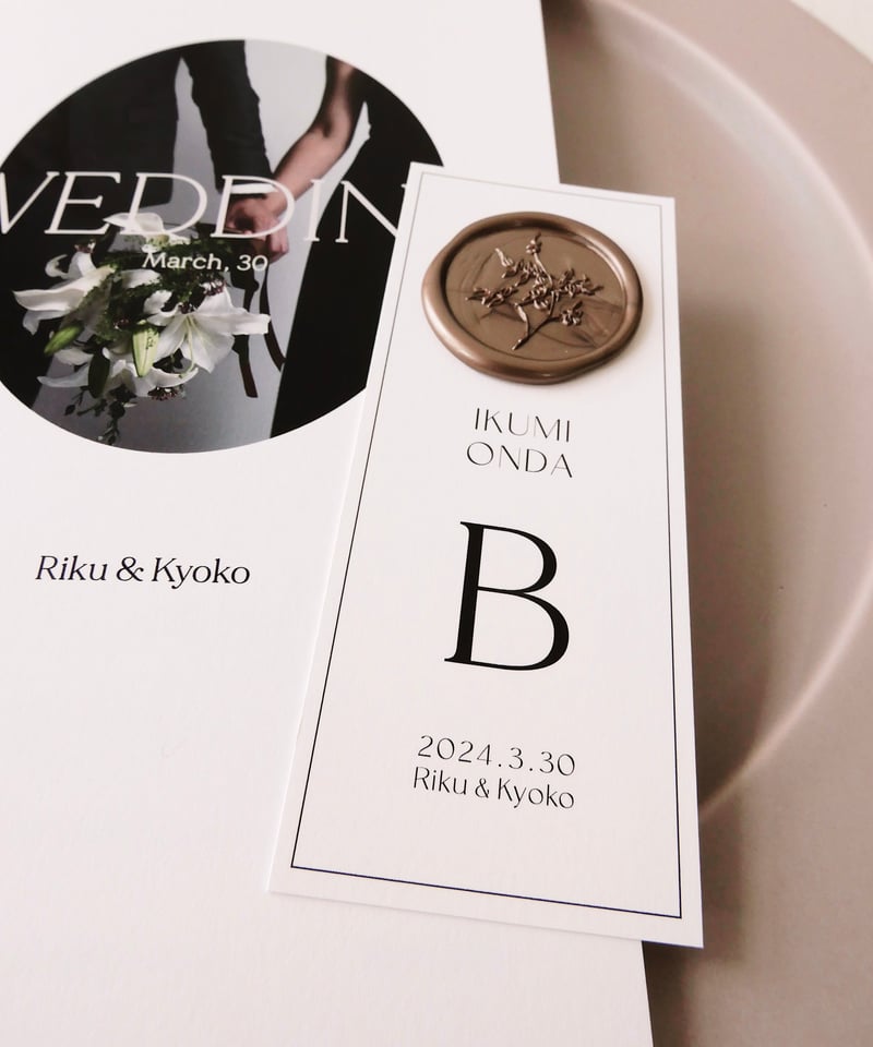 席札 ܀ エスコートカード ‖ Rêve|Wedding card design | atel 席札 ܀ エスコートカード ‖ Rêve|Wedding card design | atel