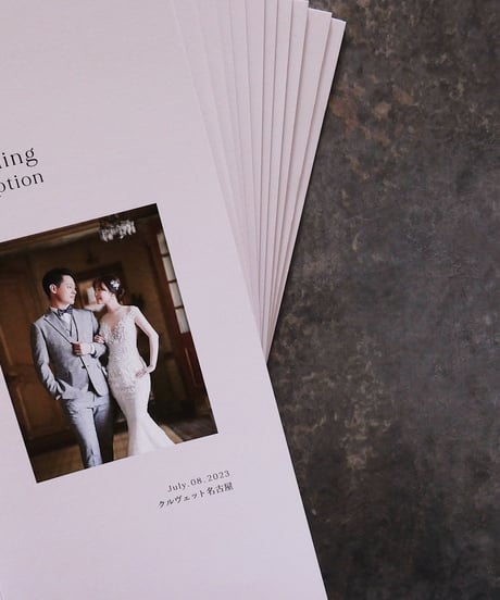 席次表 ܀ リーフレット ‖  Natural ｜Wedding seating list