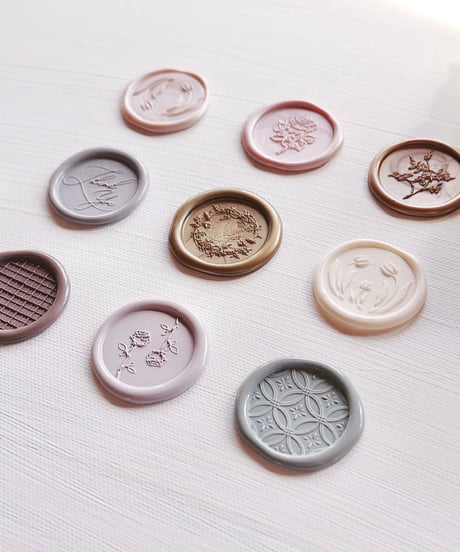 シーリングワックスシール ✩.*˚ 封蝋ステッカー レース 8枚 250 シーリングワックスシール ✩.*˚ 封蝋ステッカー レース 8枚 250