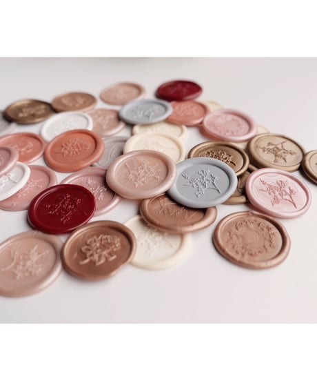 ［Reuse］Wax Seal ‖ シーリングスタンプ｜ワックスシール10枚1セット