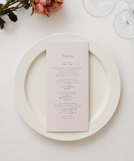 席次表 ܀ リーフレット ‖  Fika｜Wedding seating chart