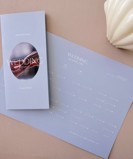 席次表 ܀ リーフレット ‖  Natural ｜Wedding seating list