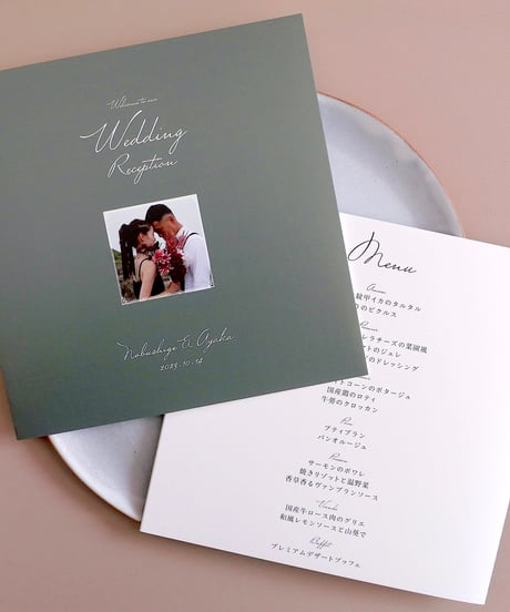 4P ܀ 席次表｜メニュー表 ‖ voyage｜Wedding seating chart
