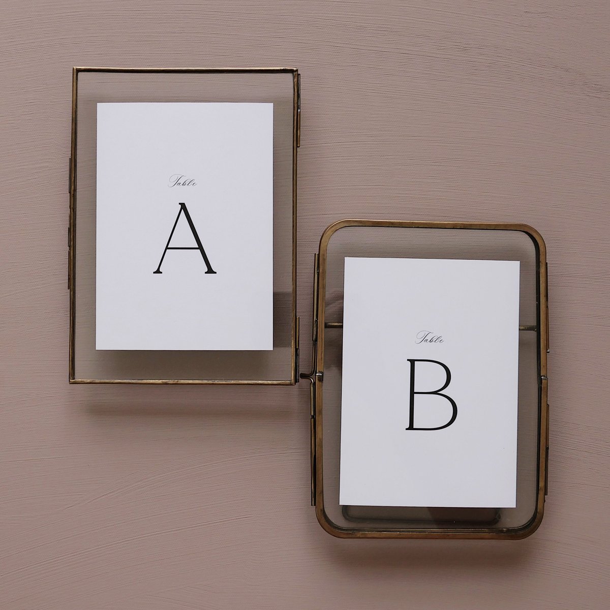 16枚セット ‖ テーブルナンバー｜Belle｜ペーパーアイテム