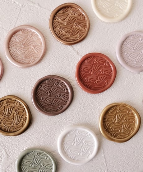 Wax Seal ‖ bonheur｜シーリングスタンプ｜ワックスシール 10枚1セット