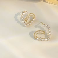 Pearl×KiraKira Heartピアス