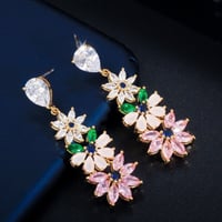 Winter flowerピアス