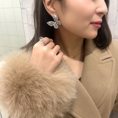 バタフライピアス【M】