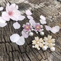 SAKURAパールピアス
