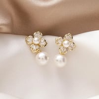 Flower pearlピアス