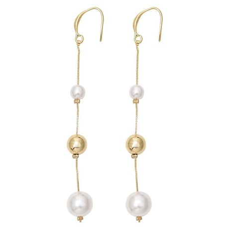 エアリーパールボールピアス