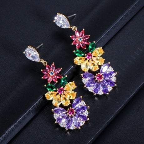 Summew flowerピアス