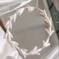 サンゴバロックパールネックレス