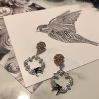 SwallowFlowerピアス