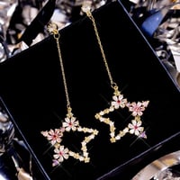 StarFlowerピアス