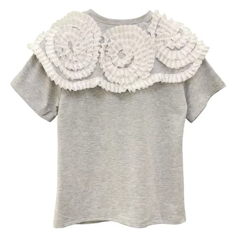 ミニフリルカラーTシャツ