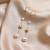 エアリーパールボールピアス