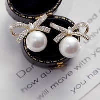 Ribbonパールピアス