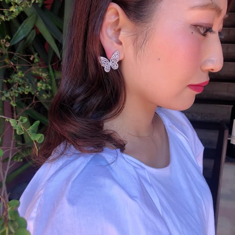 バタフライピアス【S】