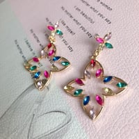 RainbowFleurピアス